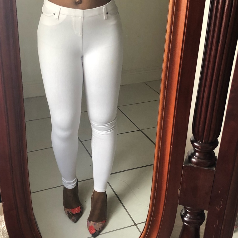 FADED GLORY White Leggings